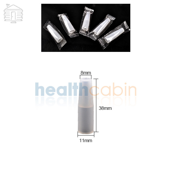 Clear Long CE4 & 510 Rubber Mouthpiece Cover (Individual Sealed Packing)